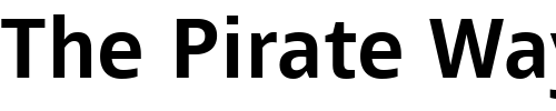 Font : Mayberry-Pro-Semibold Custom Text : The Pirate Way Test your own text here Click to download or to view this font on a tshirt that can be custom printed in Bali