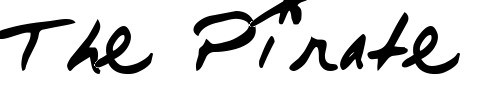 Font : Mayonaise Custom Text : The Pirate Way Test your own text here Click to download or to view this font on a tshirt that can be custom printed in Bali