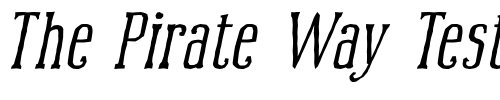 Font : McFoodPoisoning2 Custom Text : The Pirate Way Test your own text here Click to download or to view this font on a tshirt that can be custom printed in Bali