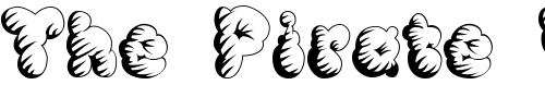 Font : McKloud-Storm Custom Text : The Pirate Way Test your own text here Click to download or to view this font on a tshirt that can be custom printed in Bali