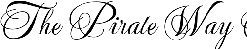 Font : MeaCulpa-ROB Custom Text : The Pirate Way Test your own text here Click to download or to view this font on a tshirt that can be custom printed in Bali