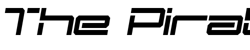 Font : MechwarRegular-Oblique Custom Text : The Pirate Way Test your own text here Click to download or to view this font on a tshirt that can be custom printed in Bali