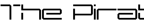 Font : MechwarThin Custom Text : The Pirate Way Test your own text here Click to download or to view this font on a tshirt that can be custom printed in Bali
