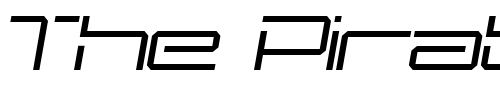 Font : MechwarThin-Oblique Custom Text : The Pirate Way Test your own text here Click to download or to view this font on a tshirt that can be custom printed in Bali