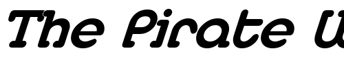 Font : MedflyExtrabold-Italic Custom Text : The Pirate Way Test your own text here Click to download or to view this font on a tshirt that can be custom printed in Bali