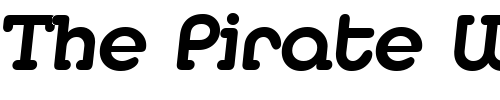 Font : MedflyExtrabold-Regular Custom Text : The Pirate Way Test your own text here Click to download or to view this font on a tshirt that can be custom printed in Bali