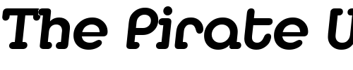 Font : Media-DemiBoldIta Custom Text : The Pirate Way Test your own text here Click to download or to view this font on a tshirt that can be custom printed in Bali