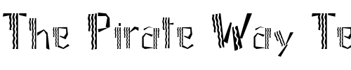 Font : Mediterraneo-LT-One Custom Text : The Pirate Way Test your own text here Click to download or to view this font on a tshirt that can be custom printed in Bali
