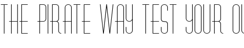 Font : Melanin-Regular Custom Text : The Pirate Way Test your own text here Click to download or to view this font on a tshirt that can be custom printed in Bali