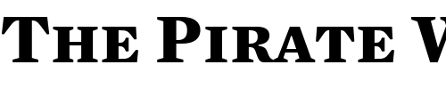 Font : Mercury-Text-G2-Bold-SC Custom Text : The Pirate Way Test your own text here Click to download or to view this font on a tshirt that can be custom printed in Bali