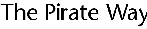 Font : MesouranSansSSK Custom Text : The Pirate Way Test your own text here Click to download or to view this font on a tshirt that can be custom printed in Bali