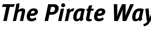 Font : MetaPlus-BoldItalic Custom Text : The Pirate Way Test your own text here Click to download or to view this font on a tshirt that can be custom printed in Bali