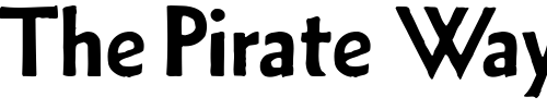 Font : Metro-Medium-Alt-HPLHS Custom Text : The Pirate Way Test your own text here Click to download or to view this font on a tshirt that can be custom printed in Bali