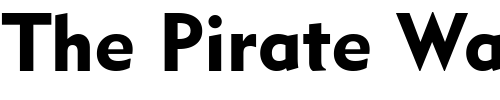 Font : MetroBlack-LT-Two Custom Text : The Pirate Way Test your own text here Click to download or to view this font on a tshirt that can be custom printed in Bali
