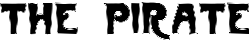 Font : Metropolitain-Contour Custom Text : The Pirate Way Test your own text here Click to download or to view this font on a tshirt that can be custom printed in Bali