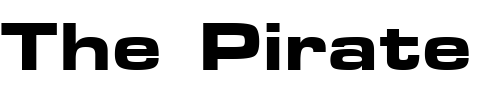 Font : Metrostyle-Extended-Bold Custom Text : The Pirate Way Test your own text here Click to download or to view this font on a tshirt that can be custom printed in Bali
