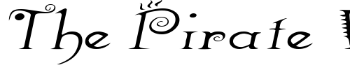 Font : MexacaliExtended-Italic Custom Text : The Pirate Way Test your own text here Click to download or to view this font on a tshirt that can be custom printed in Bali