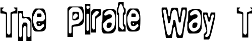 Font : Mialgia Custom Text : The Pirate Way Test your own text here Click to download or to view this font on a tshirt that can be custom printed in Bali