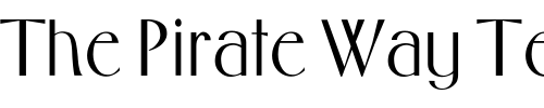 Font : Middleton Custom Text : The Pirate Way Test your own text here Click to download or to view this font on a tshirt that can be custom printed in Bali