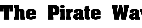 Font : Milliard-Light Custom Text : The Pirate Way Test your own text here Click to download or to view this font on a tshirt that can be custom printed in Bali