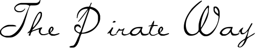 Font : MissBrooks Custom Text : The Pirate Way Test your own text here Click to download or to view this font on a tshirt that can be custom printed in Bali