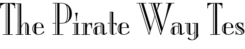Font : Mona-Lisa-Recut-OS-ITC-TT Custom Text : The Pirate Way Test your own text here Click to download or to view this font on a tshirt that can be custom printed in Bali