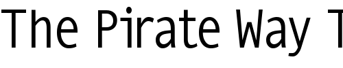 Font : MonoSpatial Custom Text : The Pirate Way Test your own text here Click to download or to view this font on a tshirt that can be custom printed in Bali