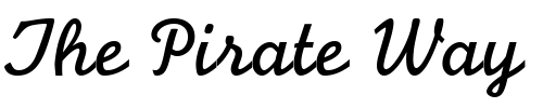 Font : MonolineScriptMT Custom Text : The Pirate Way Test your own text here Click to download or to view this font on a tshirt that can be custom printed in Bali