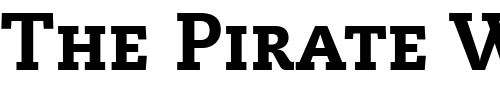 Font : Monologue-Black-Caps-SSi-Black-Small-Caps Custom Text : The Pirate Way Test your own text here Click to download or to view this font on a tshirt that can be custom printed in Bali