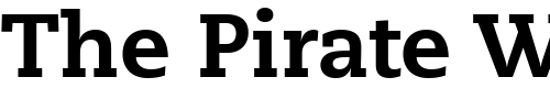Font : Monologue-Black-SSi-Black Custom Text : The Pirate Way Test your own text here Click to download or to view this font on a tshirt that can be custom printed in Bali