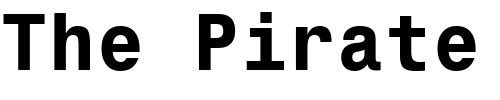 Font : Monospac821-BT-Bold Custom Text : The Pirate Way Test your own text here Click to download or to view this font on a tshirt that can be custom printed in Bali