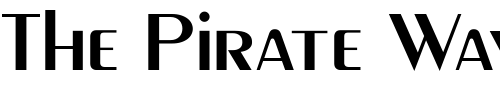 Font : MontereyMediumFLF Custom Text : The Pirate Way Test your own text here Click to download or to view this font on a tshirt that can be custom printed in Bali