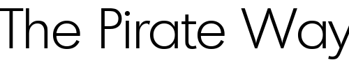 Font : Montreal-Light Custom Text : The Pirate Way Test your own text here Click to download or to view this font on a tshirt that can be custom printed in Bali