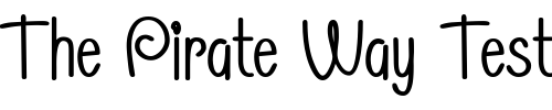 Font : Morning-Limerick-BTN-Cond Custom Text : The Pirate Way Test your own text here Click to download or to view this font on a tshirt that can be custom printed in Bali
