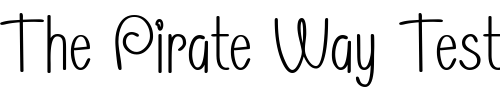 Font : Morning-Limerick-BTN-Cond-Lt Custom Text : The Pirate Way Test your own text here Click to download or to view this font on a tshirt that can be custom printed in Bali