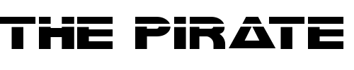 Font : Morse-NK-Condensed-Laser Custom Text : The Pirate Way Test your own text here Click to download or to view this font on a tshirt that can be custom printed in Bali