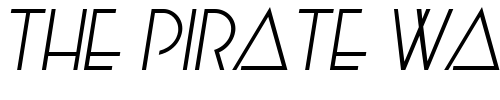Font : Mossman-Oblique Custom Text : The Pirate Way Test your own text here Click to download or to view this font on a tshirt that can be custom printed in Bali