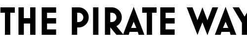 Font : MostraOneBold Custom Text : The Pirate Way Test your own text here Click to download or to view this font on a tshirt that can be custom printed in Bali