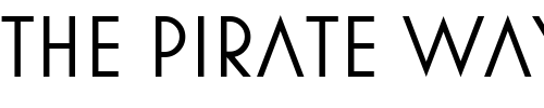 Font : MostraThree Custom Text : The Pirate Way Test your own text here Click to download or to view this font on a tshirt that can be custom printed in Bali