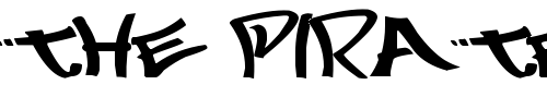 Font : Mostwasted Custom Text : The Pirate Way Test your own text here Click to download or to view this font on a tshirt that can be custom printed in Bali
