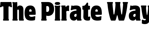 Font : Motter-Corpus-Cond-ICG Custom Text : The Pirate Way Test your own text here Click to download or to view this font on a tshirt that can be custom printed in Bali