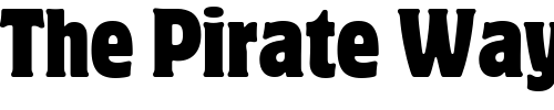 Font : MotterCorpusITC-Condensed Custom Text : The Pirate Way Test your own text here Click to download or to view this font on a tshirt that can be custom printed in Bali