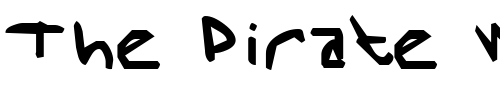 Font : MousePut-Normal Custom Text : The Pirate Way Test your own text here Click to download or to view this font on a tshirt that can be custom printed in Bali