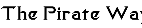 Font : Movie-Plain Custom Text : The Pirate Way Test your own text here Click to download or to view this font on a tshirt that can be custom printed in Bali