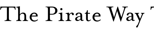 Font : MrsEavesSmartLigRoman Custom Text : The Pirate Way Test your own text here Click to download or to view this font on a tshirt that can be custom printed in Bali