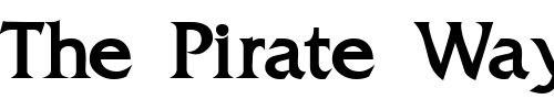 Font : MusterLightSSK-Bold Custom Text : The Pirate Way Test your own text here Click to download or to view this font on a tshirt that can be custom printed in Bali