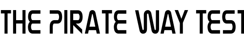 Font : Nasalization-Condensed-Light Custom Text : The Pirate Way Test your own text here Click to download or to view this font on a tshirt that can be custom printed in Bali