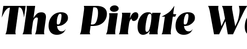 Font : Nashville-BoldIta Custom Text : The Pirate Way Test your own text here Click to download or to view this font on a tshirt that can be custom printed in Bali