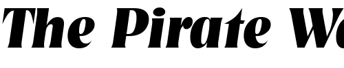 Font : Nashville-Serial-ExtraBold-RegularItalic Custom Text : The Pirate Way Test your own text here Click to download or to view this font on a tshirt that can be custom printed in Bali