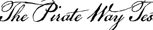 Font : National-Archive Custom Text : The Pirate Way Test your own text here Click to download or to view this font on a tshirt that can be custom printed in Bali